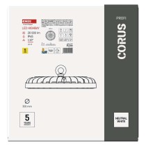 LED pramoninis pakabinamas aukštas šviestuvas CORUS, 166W, neutraliai baltas