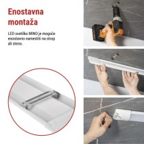 LED linearno svetilo MINO, 50W, nevtralno bela