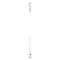 LED lineārais apgaismojums MINO 50 W, neitrāli balts