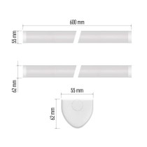 LED liniové svítidlo MANO 20W neutrální bílá