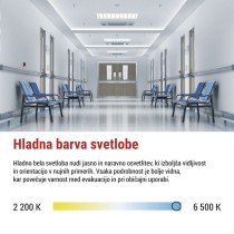 Zasilno LED svetilo NESSI, 10W, 3h, IP66