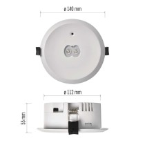 LED-Notleuchte 3W 240LM 3H