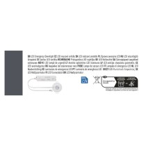 LED-Notleuchte 1W 130LM 3H