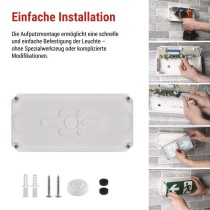 LED-Notleuchte 3W 3H IP66