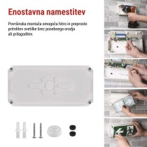 Zasilno LED svetilo NESSI, 4W, 3h, IP66