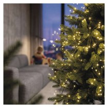 LED světelný řetěz – svítící trsy, nano, 5,2 m, vnitřní, teplá bílá, časovač