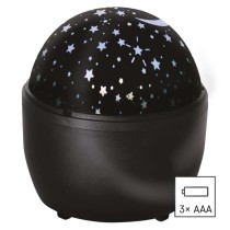 LED Dekorativer Projektor - Sterne, 3x AA Innen