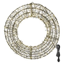 LED Deko –  Adventskranz, 480 LED, Außen und Innen, warmweiß