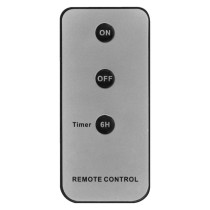 LED Dekoration – 2x Wachskerze, 12,5 cm, 2x AA, Fernbedienung, Timer