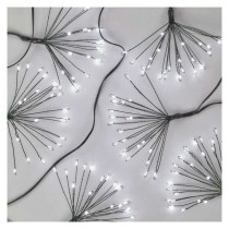 LED fényfüzér – fürtök, nano, 2,35 m, beltéri, hideg fehér, időzítő