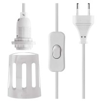 LED papírcsillag, függeszthető, ezüst csillámporos középen, fehér, 60 cm, beltéri