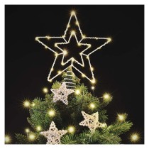 Standard LED spojovací vánoční hvězda, 28,5 cm, venkovní i vnitřní, teplá bílá