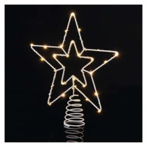 Standard LED spojovací vánoční hvězda, 28,5 cm, venkovní i vnitřní, teplá bílá