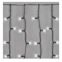 Standard LED spojovací vánoční řetěz – záclona, 1x2 m, venkovní, studená bílá