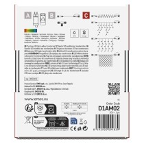 Standartinė LED jungiamoji girlianda, 5 m, lauko ir vidaus, įvairiaspalvė