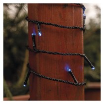 Standard LED Verbindungskette, 10 m, Außen/Innen, blau