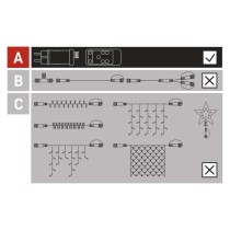 Netzteil für weihnachtliche Verbindungsbeleuchtung Standard/Profi, Außen/Innen, Timer