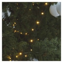 Profi LED Verbindungskette schwarz, 5 m, Außen/Innen, warm-weiß
