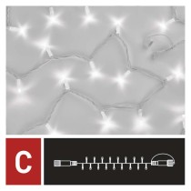 Profi LED Verbindungskette weiß, 5 m, Außen/Innen, Kaltweiß