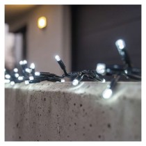 Profi LED Verbindungskette schwarz, 3 m, Außen/Innen, Kaltweiß