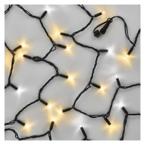 Profi LED Verbindungskette blinkend, 10 m, Außen, warmweiß/Kaltweiß