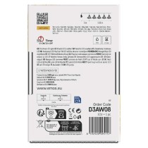 LED svetlobna veriga – svetleče cvetlice, nano, 2,35 m, notranja, topla bela, časovnik