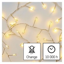 LED Weihnachtliche Nano-Kette – Igel, 2,4 m, 3x AA, Innen, warm-weiß, Timer