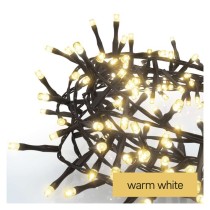 LED Weihnachtliche Lichterkette – Igel, 8 m, Außen und Innen, warm-weiß, Timer