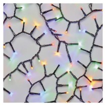 LED Weihnachtliche Lichterkette – Igel, 6 m, Außen/Innen, Multicolor, Timer