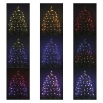 GoSmart LED karácsonyi fényfüzér, 8 m, kültéri és beltéri, RGB, programokkal, időz,wifivel