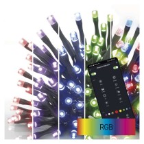 GoSmart LED Weihnachtliche Lichterkette, 12 m, Außen/Innen, RGB, Programme, Timer, WiFi