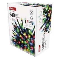 LED Weihnachtliche Lichterkette, 24 m, Außen/Innen, Multicolor, Programme, Timer