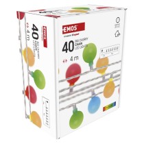 LED Cherry Lichterkette – Kugeln 2,5 cm, 4 m, Außen und Innen, multicolor, Timer
