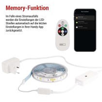 GoSmart LED-Streifen WiFi 2m, 11W, 750lm, RGB/CCT