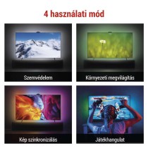 GoSmart Ambient LED RGB világítás TV-hez 55“ (139 cm)
