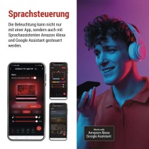 GoSmart Ambient LED RGB Beleuchtung für TV 55“ (139 cm)