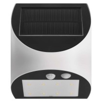 Solární LED svítidlo LUMI s pohybovým čidlem, bílé, neutrální bílá