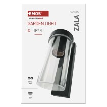 Garten-Wandleuchte ZALA,  12,8 × 8,0 × 23,0 cm, 1 × E27, 15 W