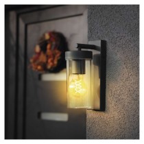 Garten-Wandleuchte ZALA,  12,8 × 8,0 × 23,0 cm, 1 × E27, 15 W