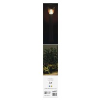 Garten-Pollerleuchte ARTEO, 12 x 12 x 80 cm, 1 x E27, 15 W