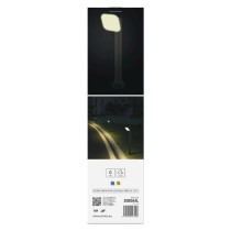 LED Garten-Pollerleuchte NIKA, 12 x 12 x 50 cm, 12,5 W, warmweiß