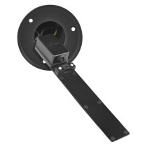 LED Garten-Pollerleuchte NIKA, 12 x 12 x 80 cm, 12,5 W, warmweiß