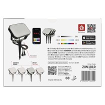 GoSmart vonkajší LED reflektor, rozširujúca sada, 1 kus, 4 W, RGBIC stmievateľný, WiFi