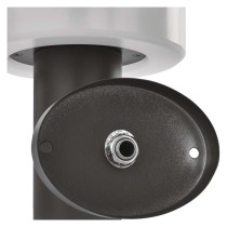 Vrtna LED stenska svetilka TERION s PIR senzorjem, 12,5 x 14,7 x 14,6 cm