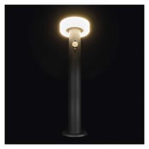 LED záhradné solárne stĺpikové svietidlo TERION, senzor súmraku, 12,5 x 12,5 x 50 cm