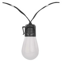 GoSmart LED-Lichterkette – 15× Party-Glühbirnen, 15 m, für außen und innen, RGBIC WiFi