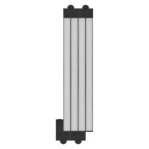 GoSmart LED Stehlampe, schwarz, 175 cm, warmweiß / RGBIC WiFi