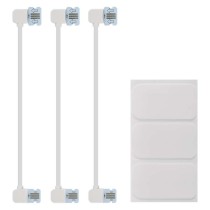 GoSmart LED-Leuchte Hexagon, Erweiterungsset, 3-teilig, 1,8W, RGBIC dimmbar, WiFi