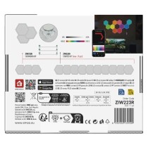 GoSmart LED-Leuchte Hexagon, Erweiterungsset, 3-teilig, 1,8W, RGBIC dimmbar, WiFi