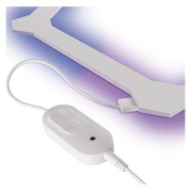 GoSmart LED-Leuchte Lines weiß, 9 Teile, 34 W, RGBIC dimmbar, WiFi